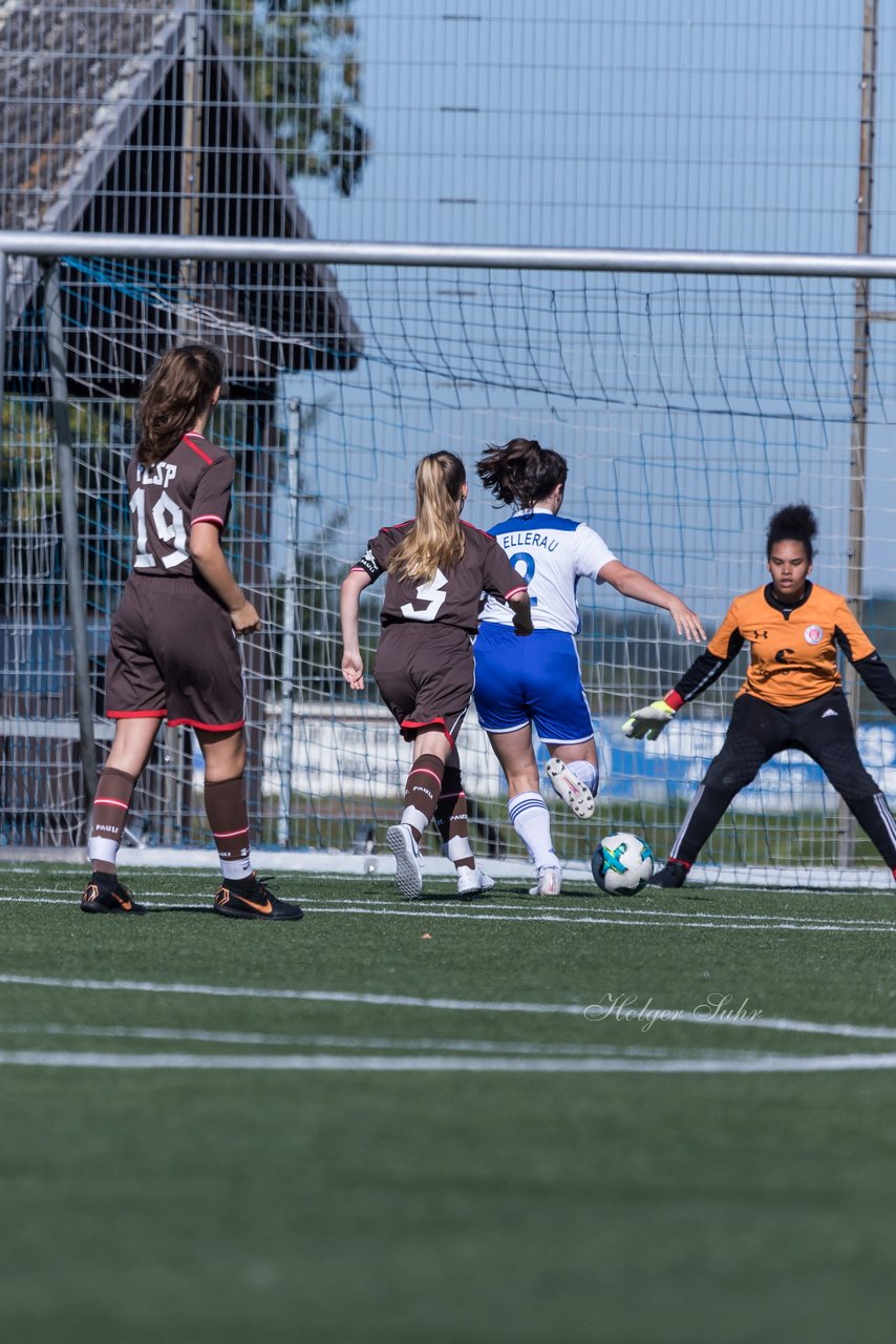 Bild 193 - B-Juniorinnen Ellerau - St.Pauli : Ergebnis: 1:5